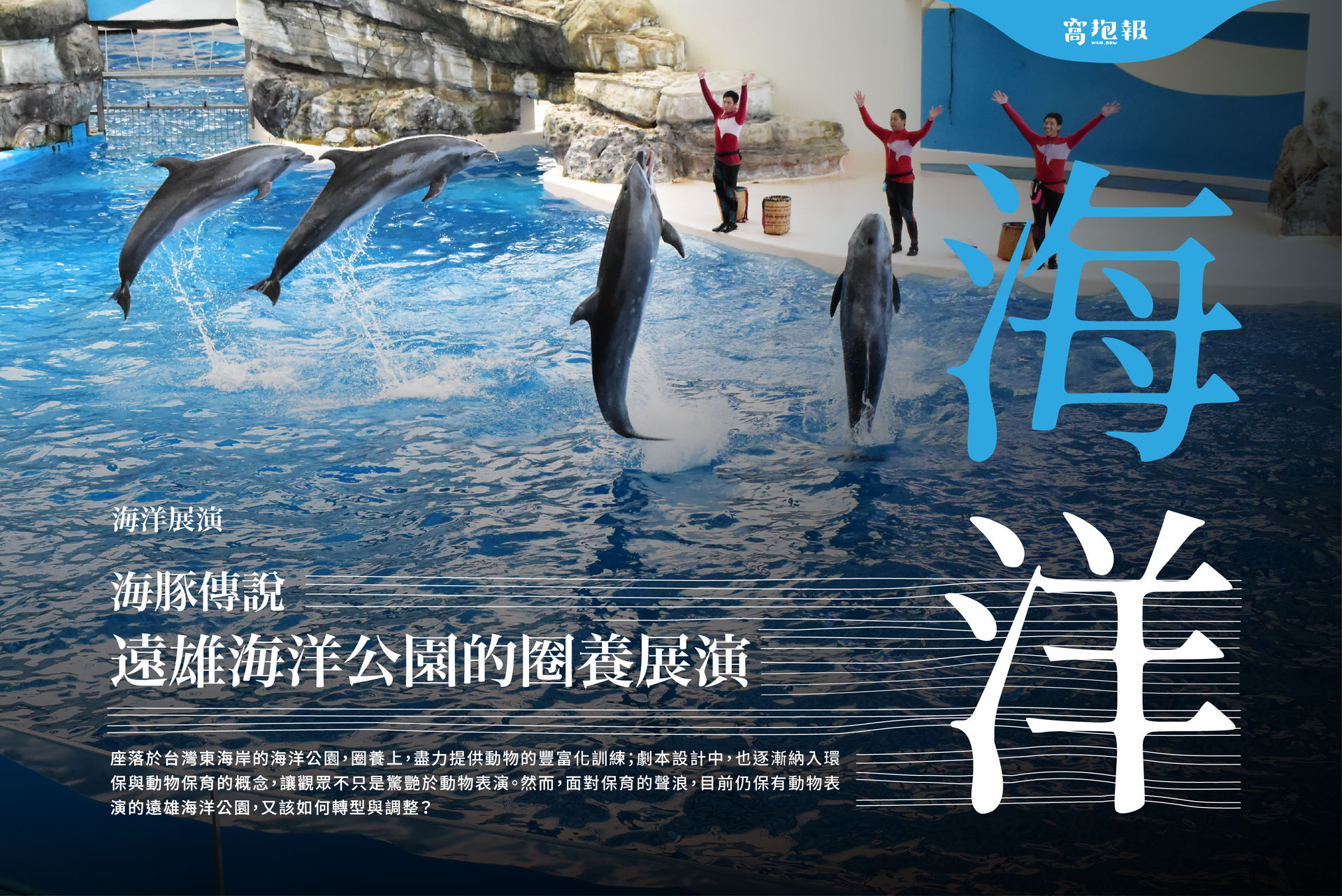 《海洋展演》海豚傳說——遠雄海洋公園的圈養展演